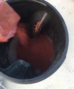 cấp phối bột màu oxit sắt trong sản xuất gạch