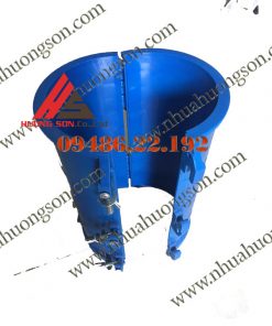 Khuôn đúc mẫu bê tông trụ hai mảnh 150x300mm