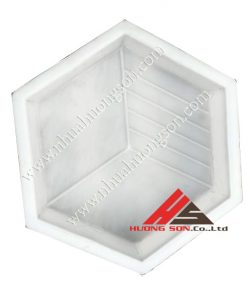 Khuôn gạch lục giác 3D