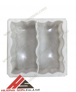 khuôn con sâu đôi