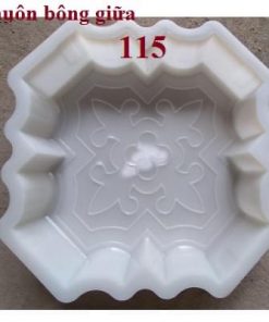 Khuôn gạch vỉa hè bông hoa