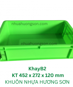 Thùng nhựa B2 452x272x120mm
