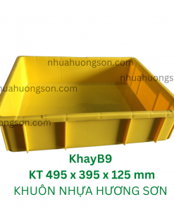 Thùng nhựa B9 495x395x125mm