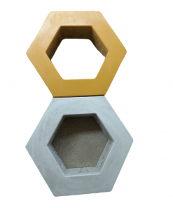 khuôn nhựa lục giác trồng cỏ nhân lục giác dày 10cm