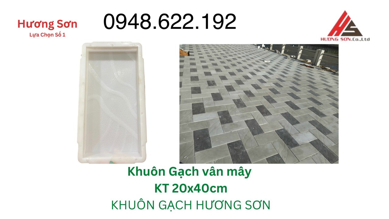 Khuôn nhựa làm gạch thẻ đa dạng kích thước