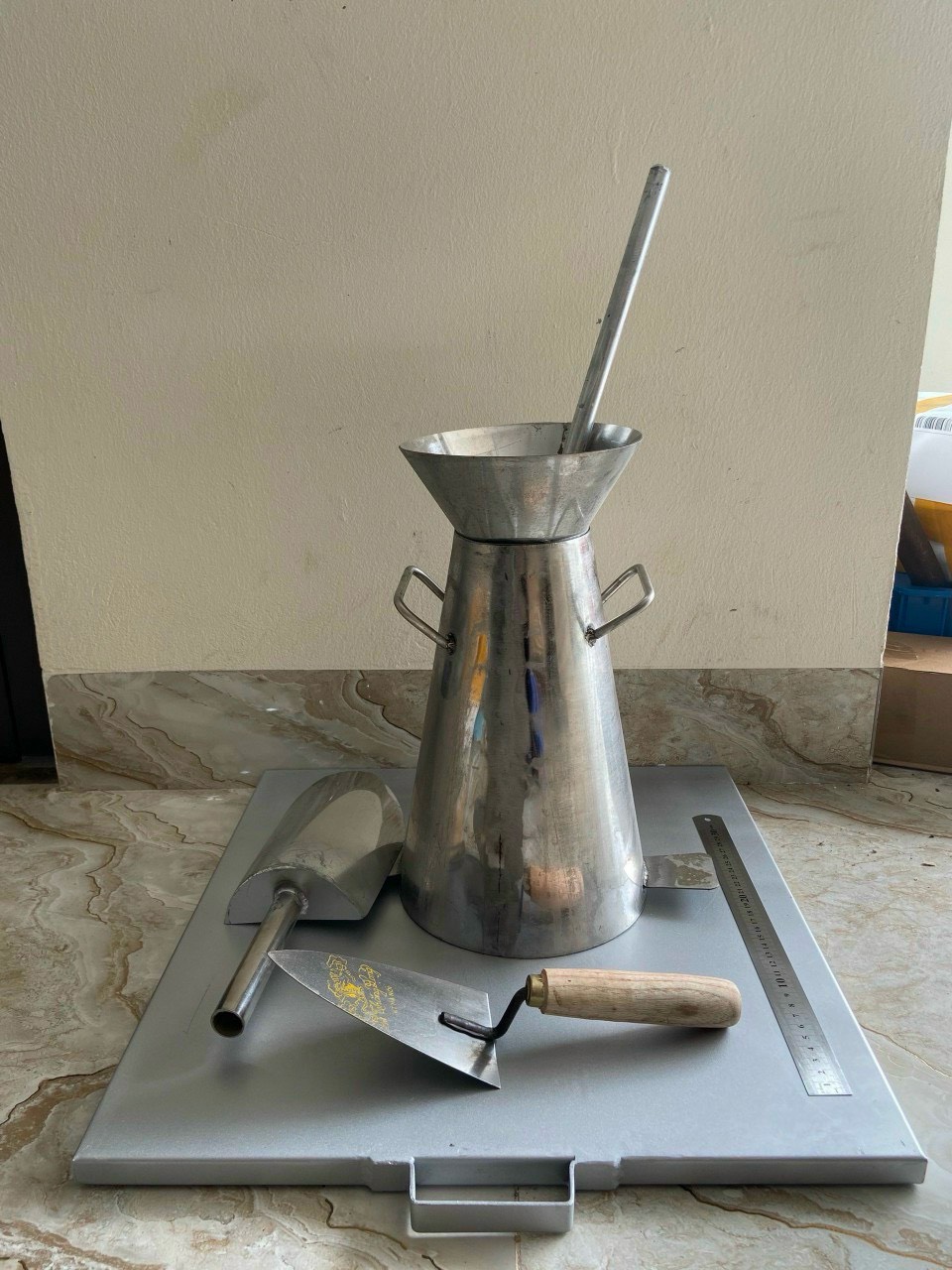bọ thử côn sụt bê tông cao cấp bằng inox